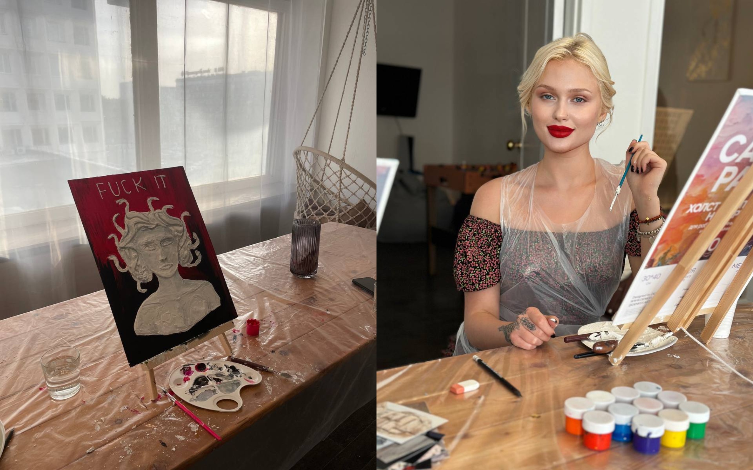 Мастер-класс «Написание картины на холсте»