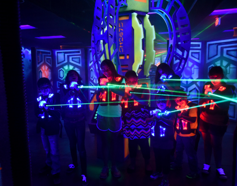 Лазерные бои Q-zar для компании 