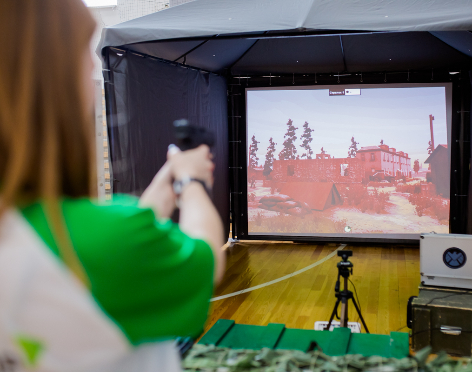 Выездной лазерный мультимедийный тир