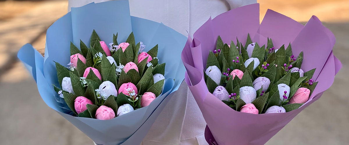Букет из конфет «Spring melody»