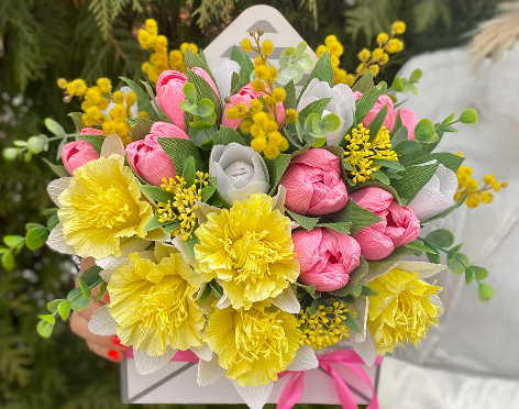 Букет из конфет «Апрельское утро»