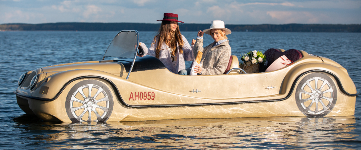 Аренда водного автомобиля «ZezetAquaCar» для самостоятельного управления
