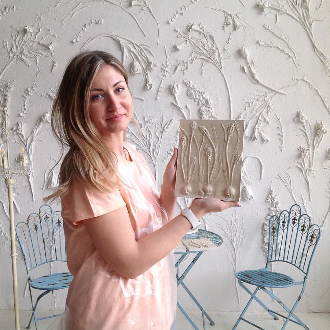 Мастер-класс по созданию ботанических барельефов