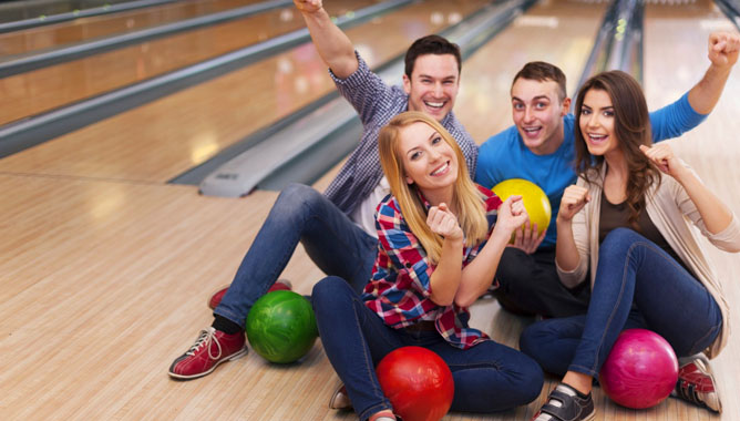 Отдых в боулинге