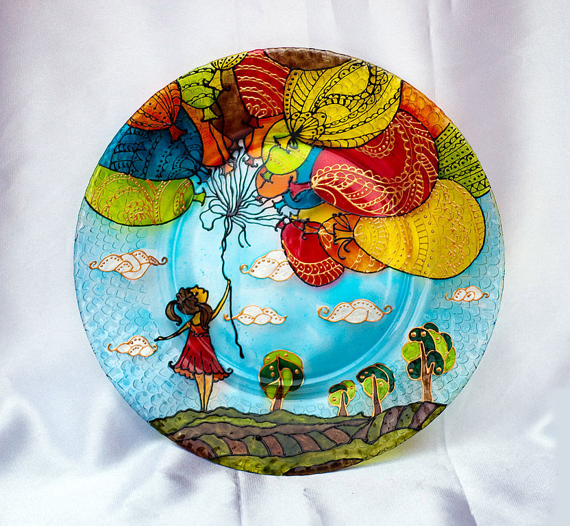 Мастер-класс «Витражная роспись»