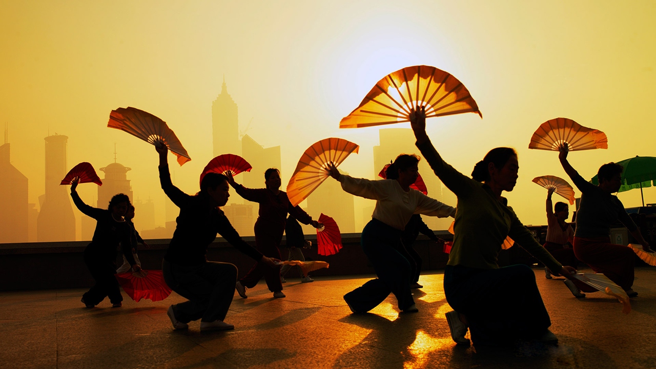 Тай Чи с веером