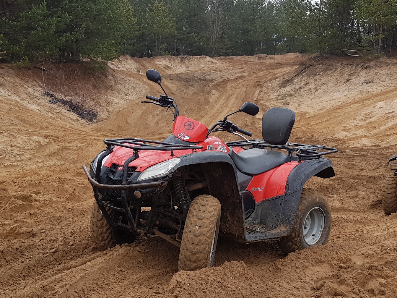 Катание на квадроциклах VIP, 23 км