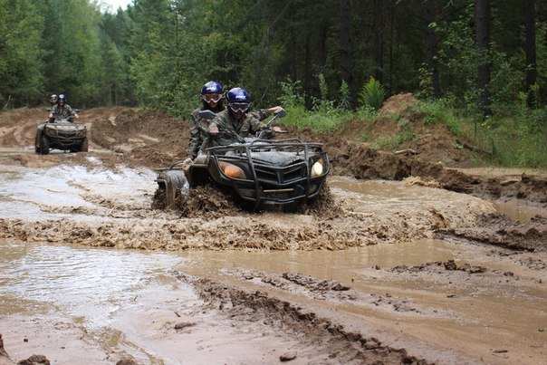 Катание на квадроцикле «Лесные тропы», 14 км