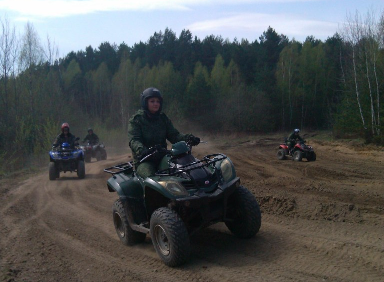 Катание на квадроциклах