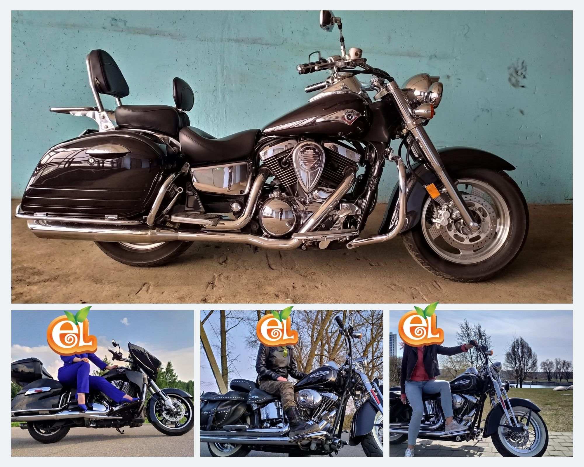 Мотошкола: вводное занятие - обучение вождению мотоцикла