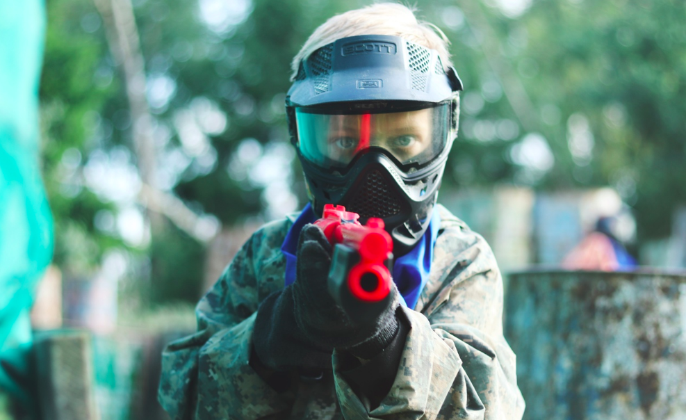 Игра в пейнтбол 