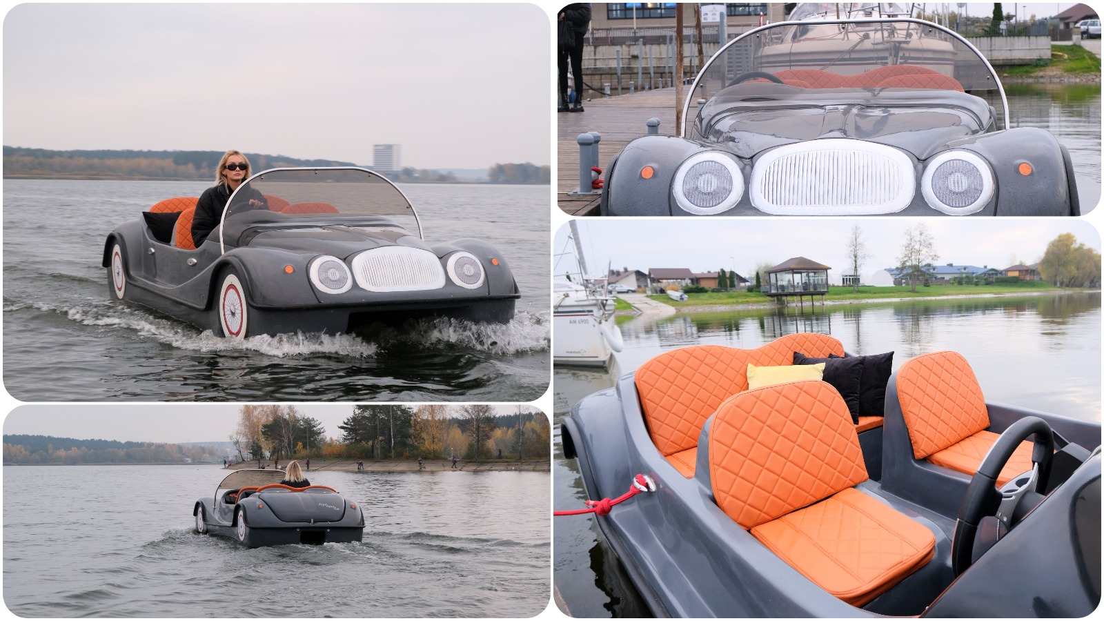 Аренда водного автомобиля «ZezetAquaCar» для самостоятельного управления
